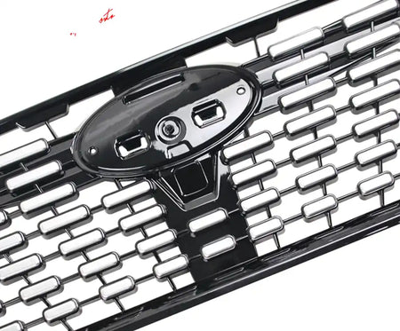 2024-2025 Subaru Impreza Sport Front Grille Gloss Black W/ Chrome ABS Gloss Black W/ Chrome