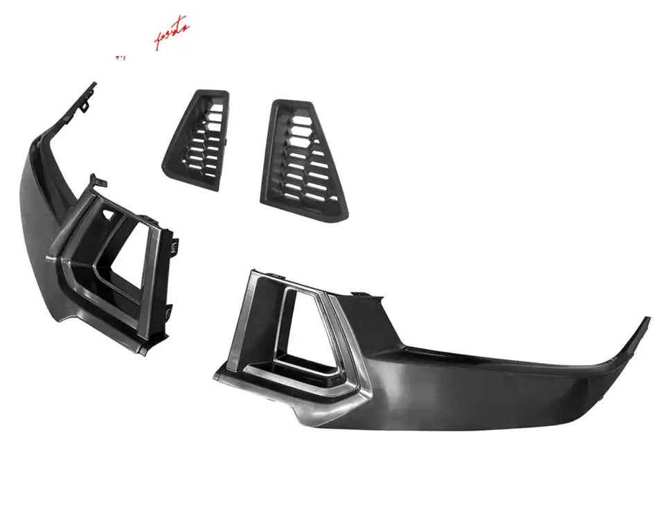 2024-2026 Ford Mustang Dark Horse Front Bumper Upper Grille Covers ABS