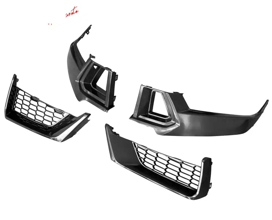 2024-2026 Ford Mustang Dark Horse Front Bumper Upper Lower Grilles ABS