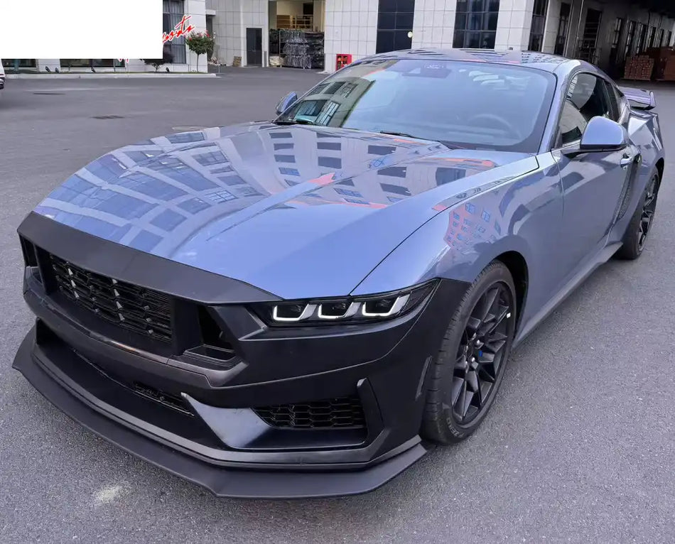 2024-2026 Ford Mustang Dark Horse Front Bumper Upper Side Grille ABS