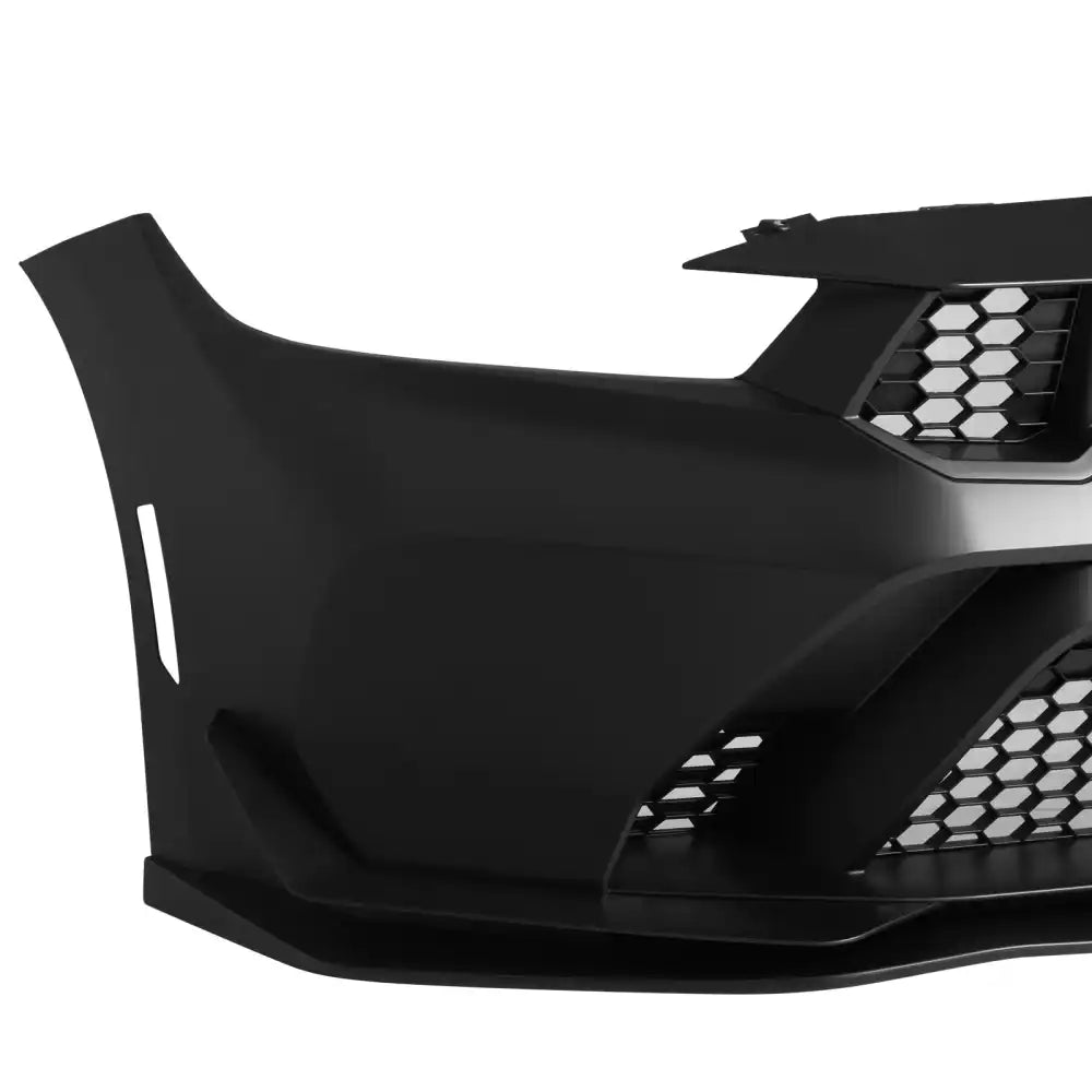 2024-2026 Ford Mustang GTD Style Front Bumper Cover w/ Matte Black Lip