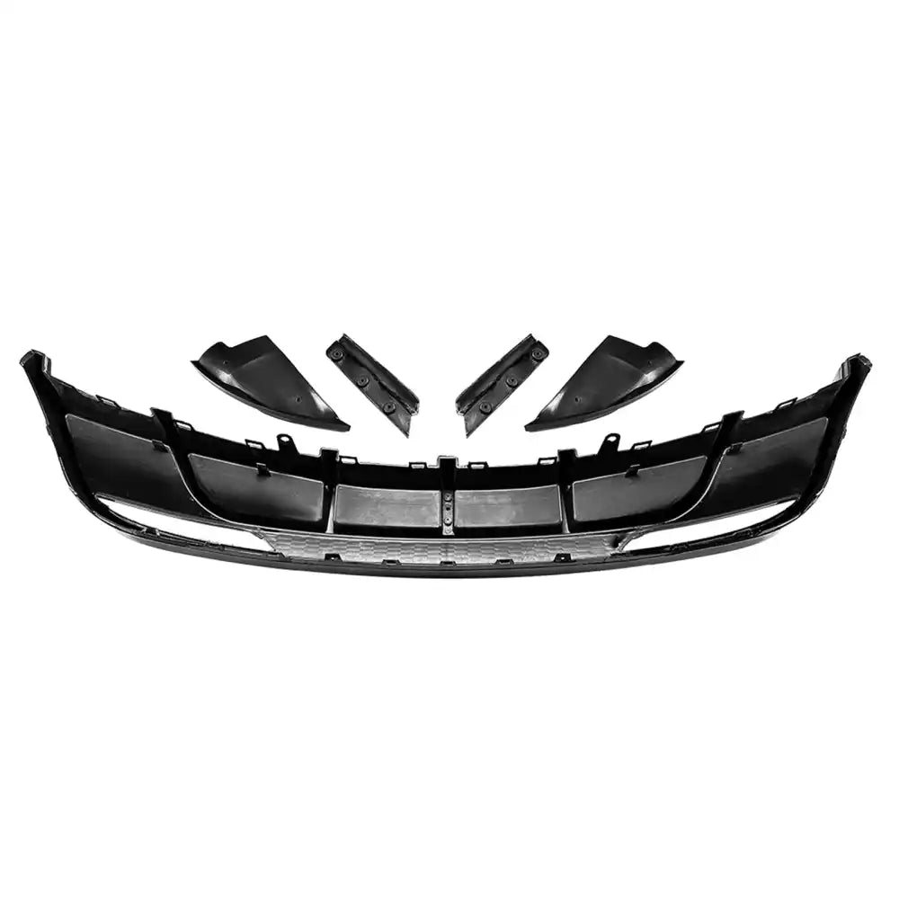 2024-2026 Tesla Model 3 5PCS Rear Bumper Lip Diffuser W/LED Light Lower Valance Exterior Auto Parts Painted Carbon