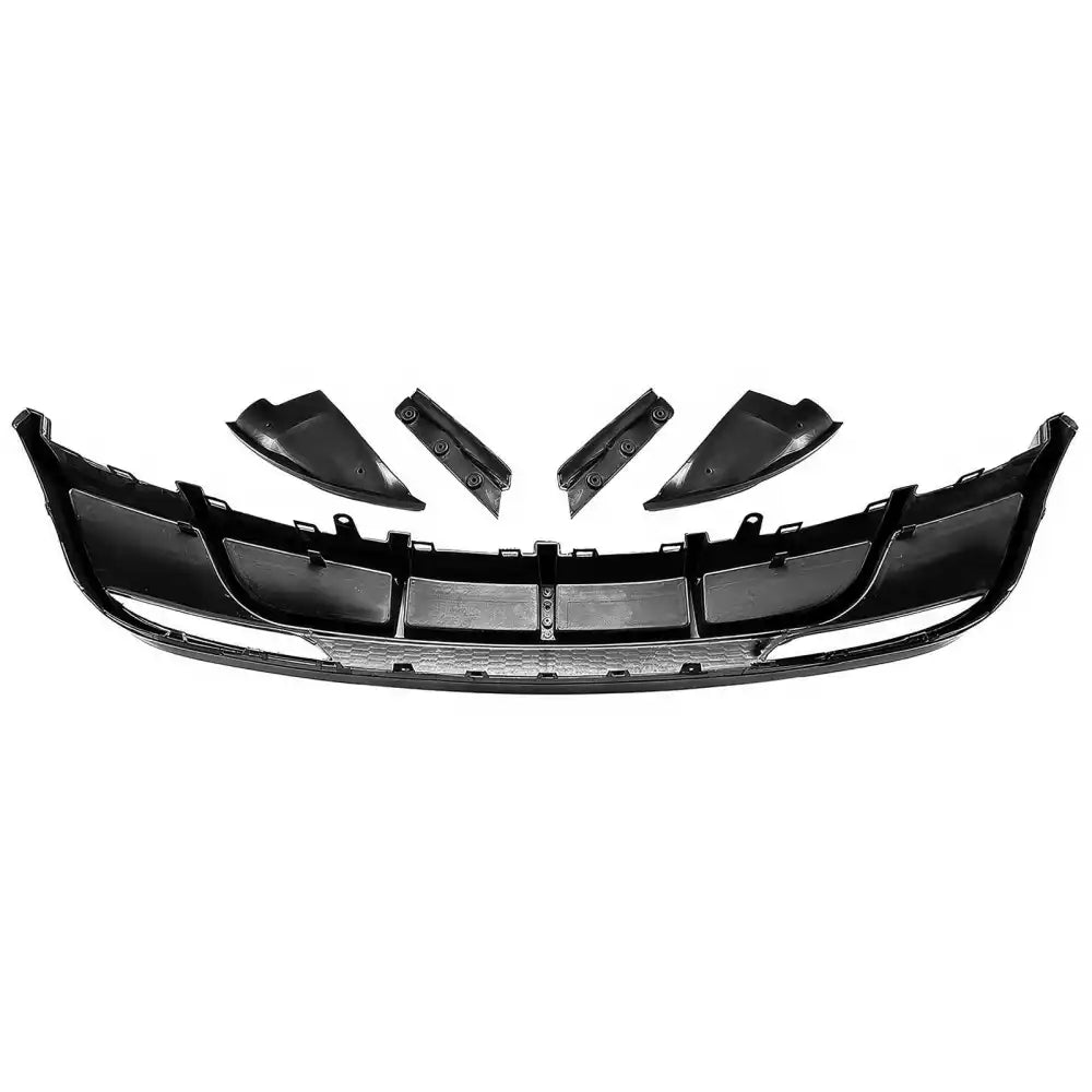 2024-2026 Tesla Model 3 5PCS Rear Bumper Lip Diffuser W/LED Light Lower Valance Exterior Auto Parts Painted Gloss Black