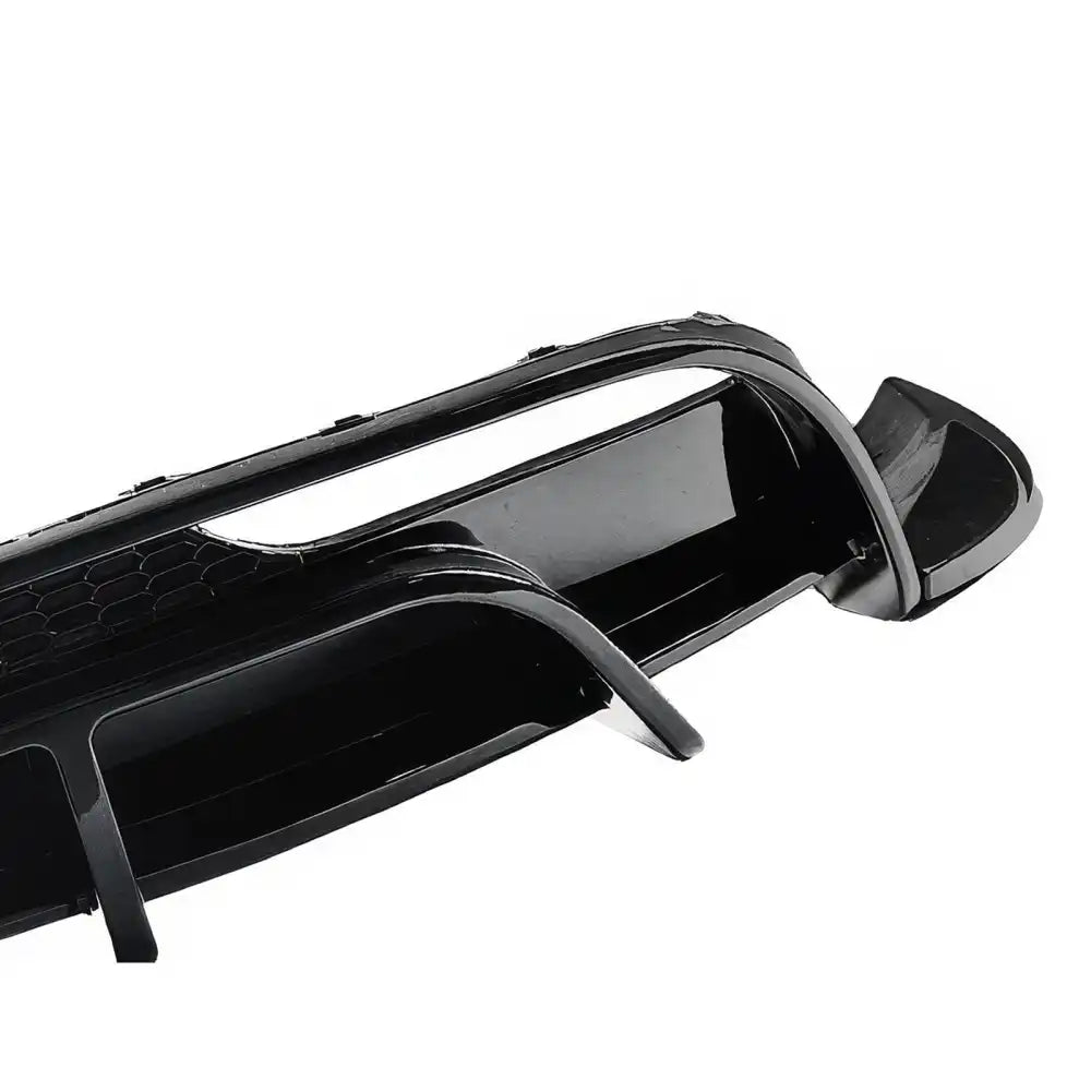 2024-2026 Tesla Model 3 5PCS Rear Bumper Lip Diffuser W/LED Light Lower Valance Exterior Auto Parts Painted Gloss Black