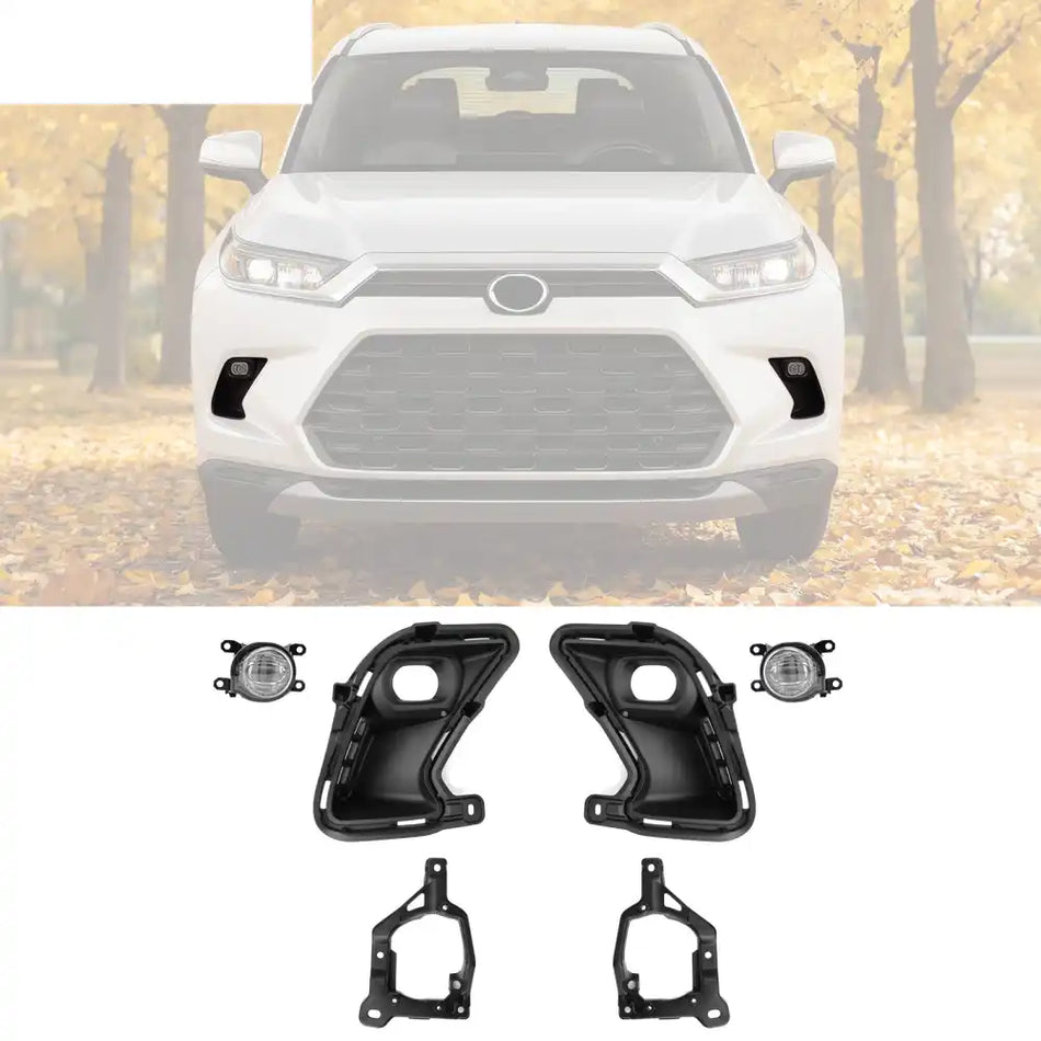 2024-2026 Toyota Grand Highlander LED Fog Lights Bumper Projector Lamp