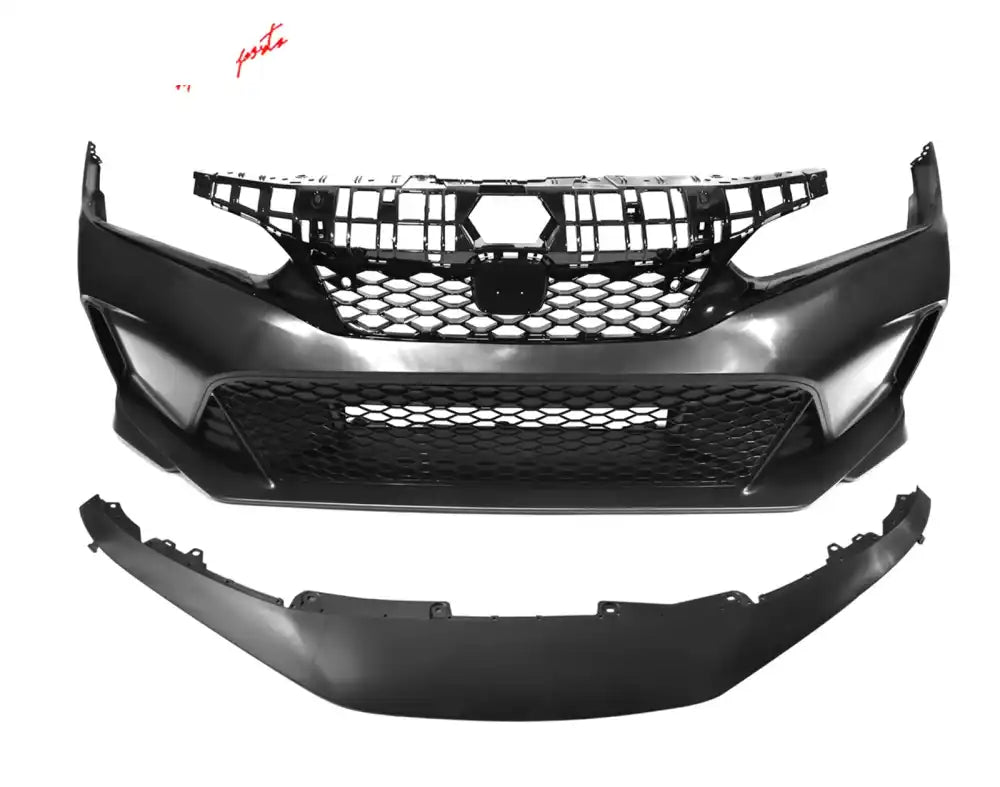 2025-2026 Honda Civic Type R Style Front Bumper Conversion w/ Grilles