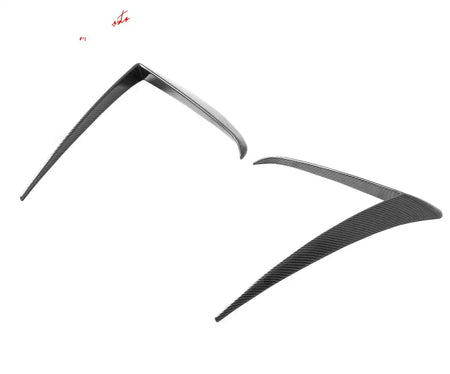 2025-2026 Tesla Model Y Juniper Fog Light Eyelid Carbon Fiber Print Trim
