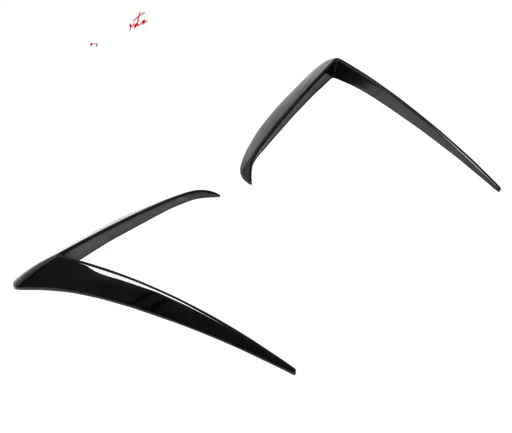 2025-2026 Tesla Model Y Juniper Fog Light Eyelid Trim Gloss Black Frame