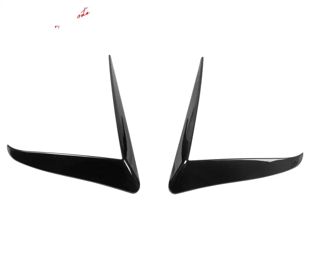 2025-2026 Tesla Model Y Juniper Fog Light Eyelid Trim Gloss Black Frame