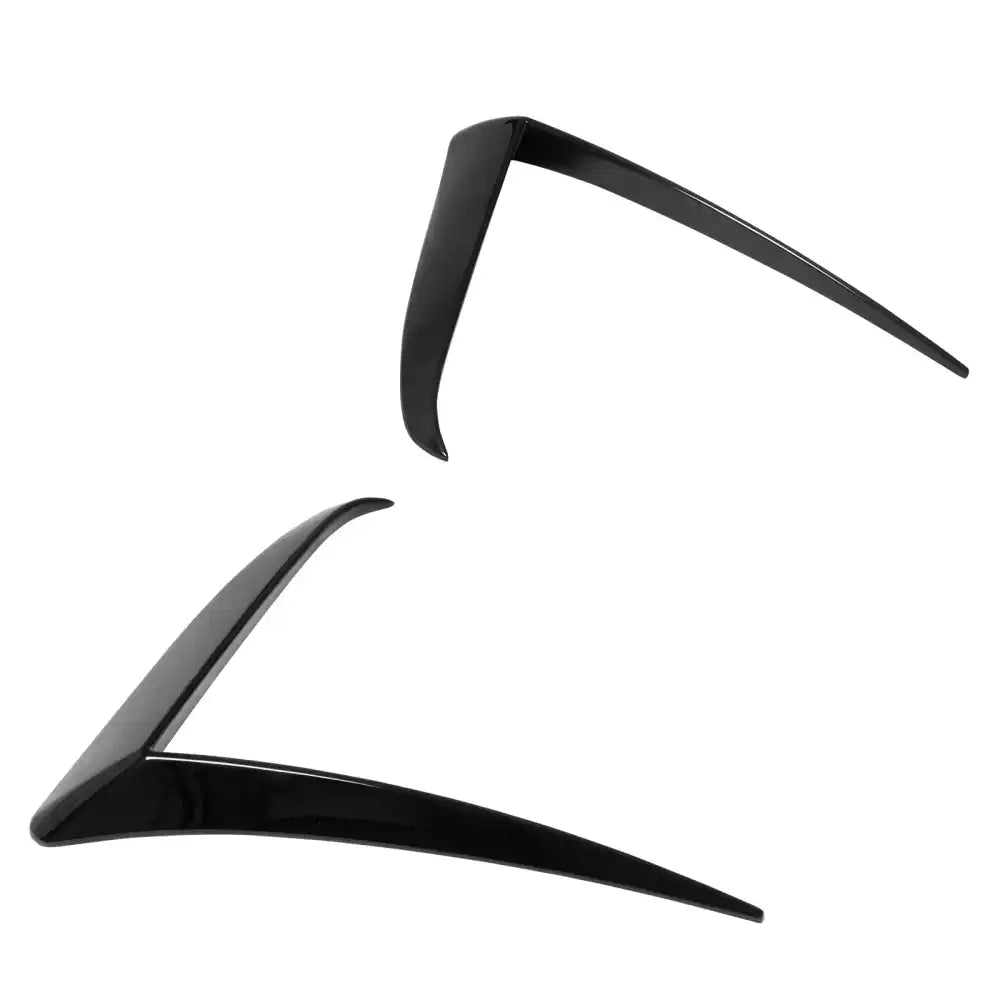 2025-2026 Tesla Model Y Juniper Fog Light Eyelid Trim Gloss Black Frame
