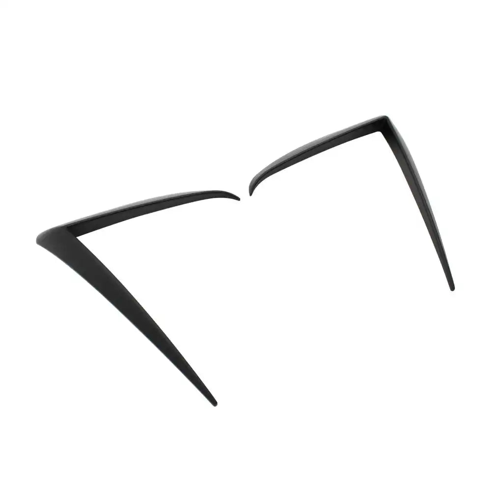2025-2026 Tesla Model Y Juniper Fog Light Eyelid Trim Matte Black Frame