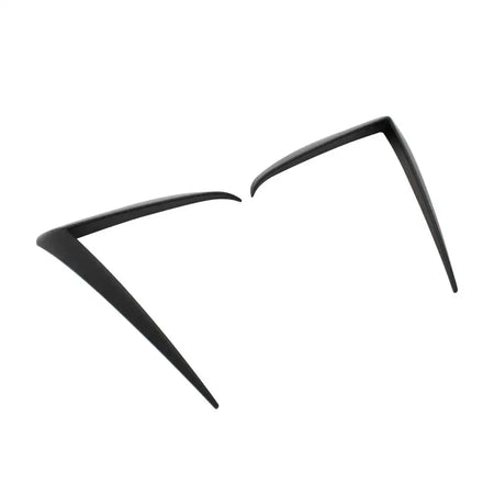 2025-2026 Tesla Model Y Juniper Fog Light Eyelid Trim Matte Black Frame