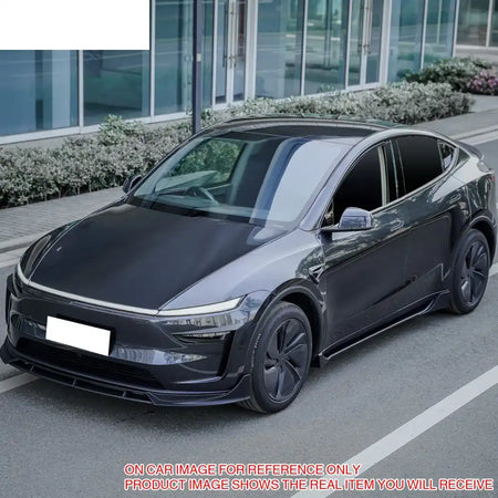 2025-2026 Tesla Model Y Juniper Fog Light Eyelid Trim Matte Black Frame