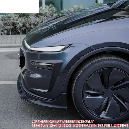 2025-2026 Tesla Model Y Juniper Fog Light Eyelid Trim Matte Black Frame