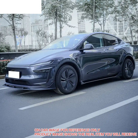 2025-2026 Tesla Model Y Juniper Fog Light Eyelid Trim Matte Black Frame