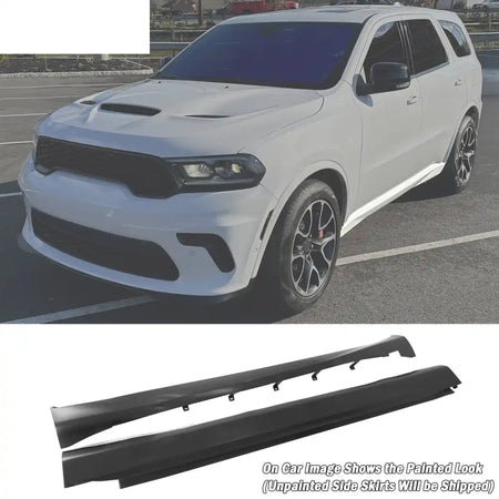 21-24 Dodge Durango Front Rear Bumper Cover Hellcat Style V1 Diffuser