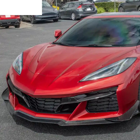 23-25 Corvette C8 Z06/E-Ray/ZR1 Grille Trim Carbon Fiber 2PC Overlay