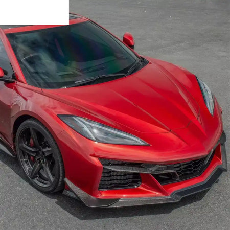 23-25 Corvette C8 Z06/E-Ray/ZR1 Grille Trim Carbon Fiber 2PC Overlay