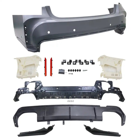 23-26 G20 M340i Front Rear Bumper + Ambient Light Side Skirt(M3 Style)