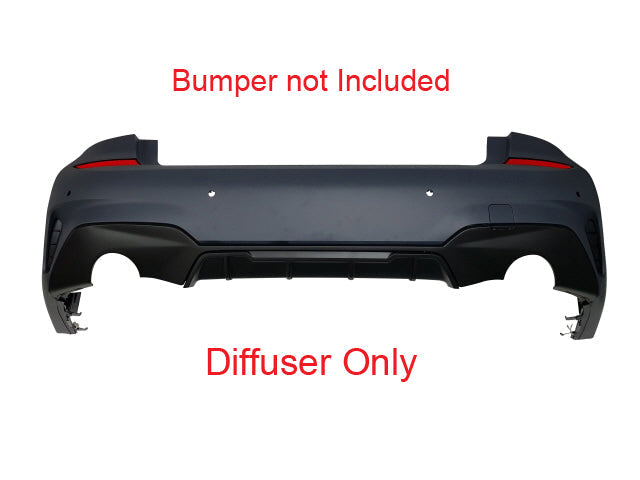 2019-2022 BMW PRE-LCI G20 M-Performance Style Rear Diffuser