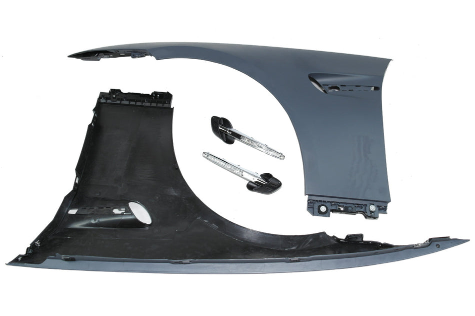 2007-2013 BMW E92/E93 M3 Style Fenders w/ Fender Lamps LED