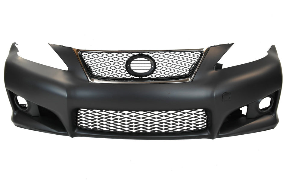 2006-2011 LEXUS IS250 ISF Look Front Bumper W/O Fog Lamp W/ Grille W/O PDC