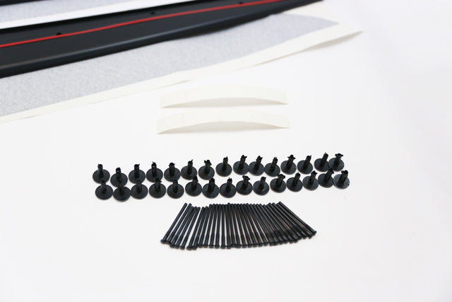 2014-2016 BMW 4 F32 Coupe Convertible Side Splitters With Decal