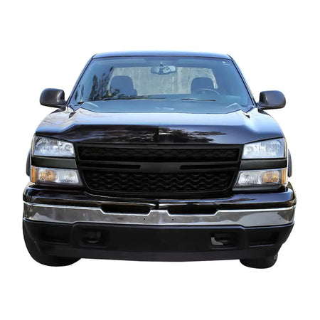 Car Grill for 2005-2007 Chevy Silverado 1500 2500HD 3500 Mesh Style Grille