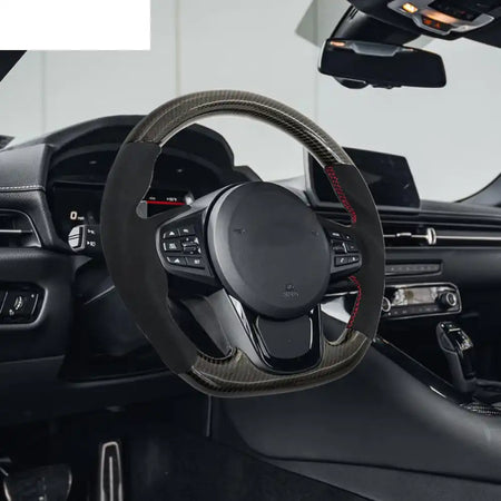 Carbon Fiber Steering Wheel for 2020-2026 Toyota Supra