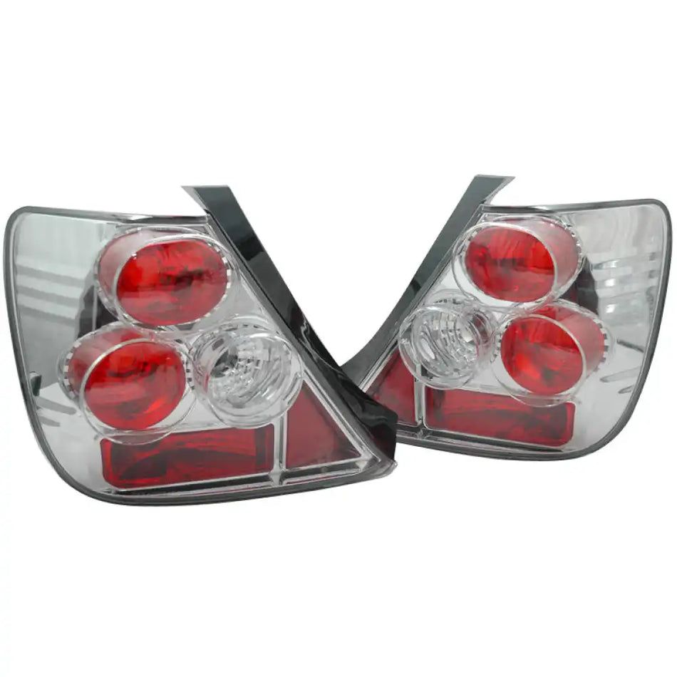 Fits 02-05 Honda Civic 3Dr SI Hb Chrome Altezza Tail Lights