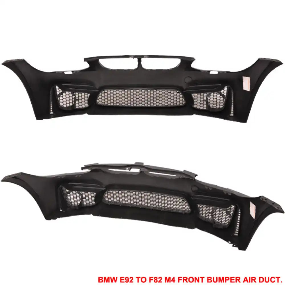 Fits 11-13 E92 LCI M4 Polypropylene Front Bumper Air Duct Mesh Grille