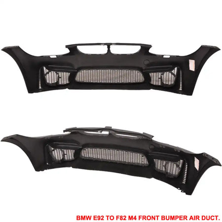 Fits 11-13 E92 LCI M4 Polypropylene Front Bumper Air Duct Mesh Grille