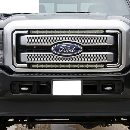 Fits 11-16 Ford F250 350 450 Platinum Moulding Front Mesh Grill