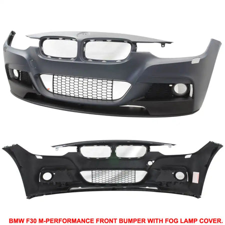 Fits 12-18 F30 M Performance Front Bumper Fog Cover PDC
