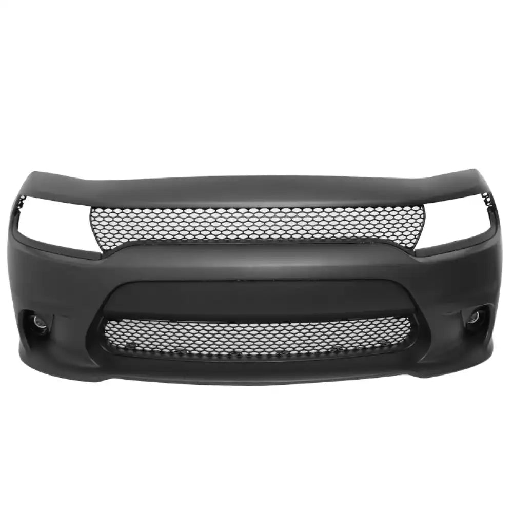 Fits 15-23 Charger Color SRT8 PP Front Bumper + Fog Cover + Foglight