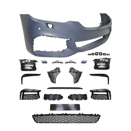Fits 17-20 BMW G30 MT Front Bumper Fog Cover Grille - PP