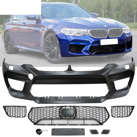 Fits 17-20 BMW G30 Sedan M5 Front Bumper - PP