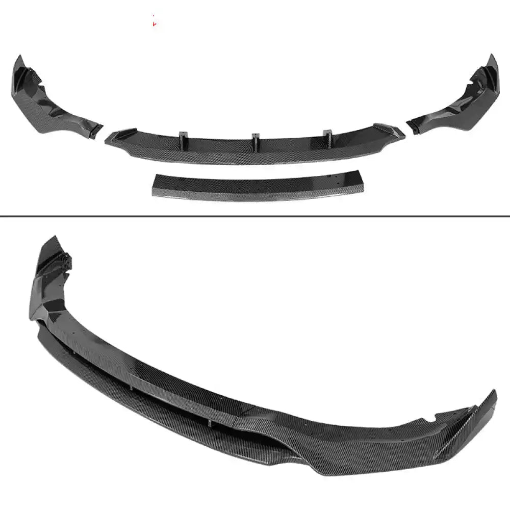 Fits 19-21 BMW G05 X5 M Sport Front Bumper Lip Spoiler 4pc Gloss