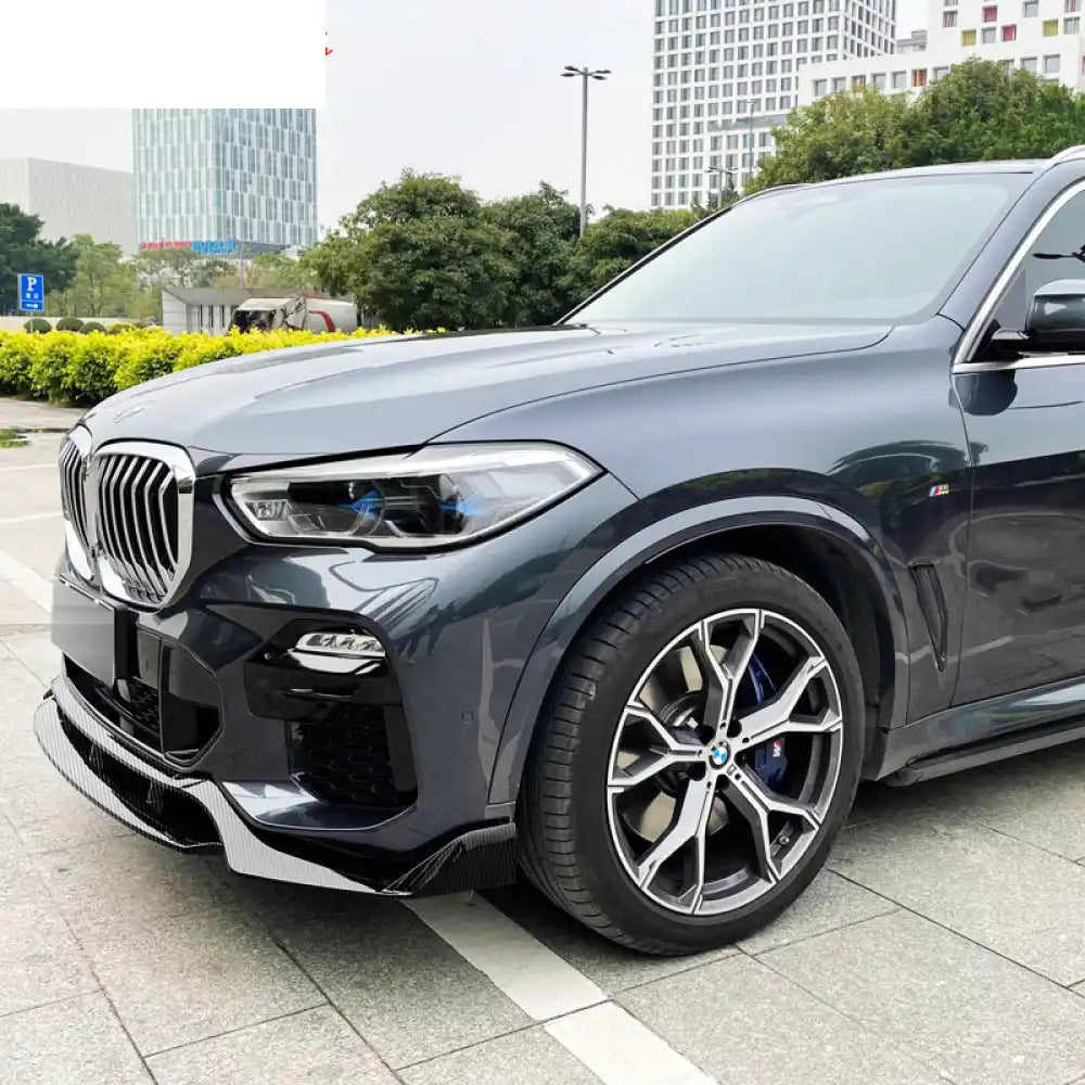 Fits 19-21 BMW G05 X5 M Sport Front Bumper Lip Spoiler 4pc Gloss