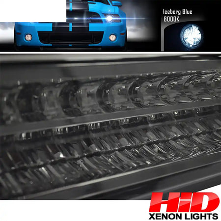 Fits 92-94 Blazer Smoked Lens Headlights Corner LED Bumper Light 8Pc