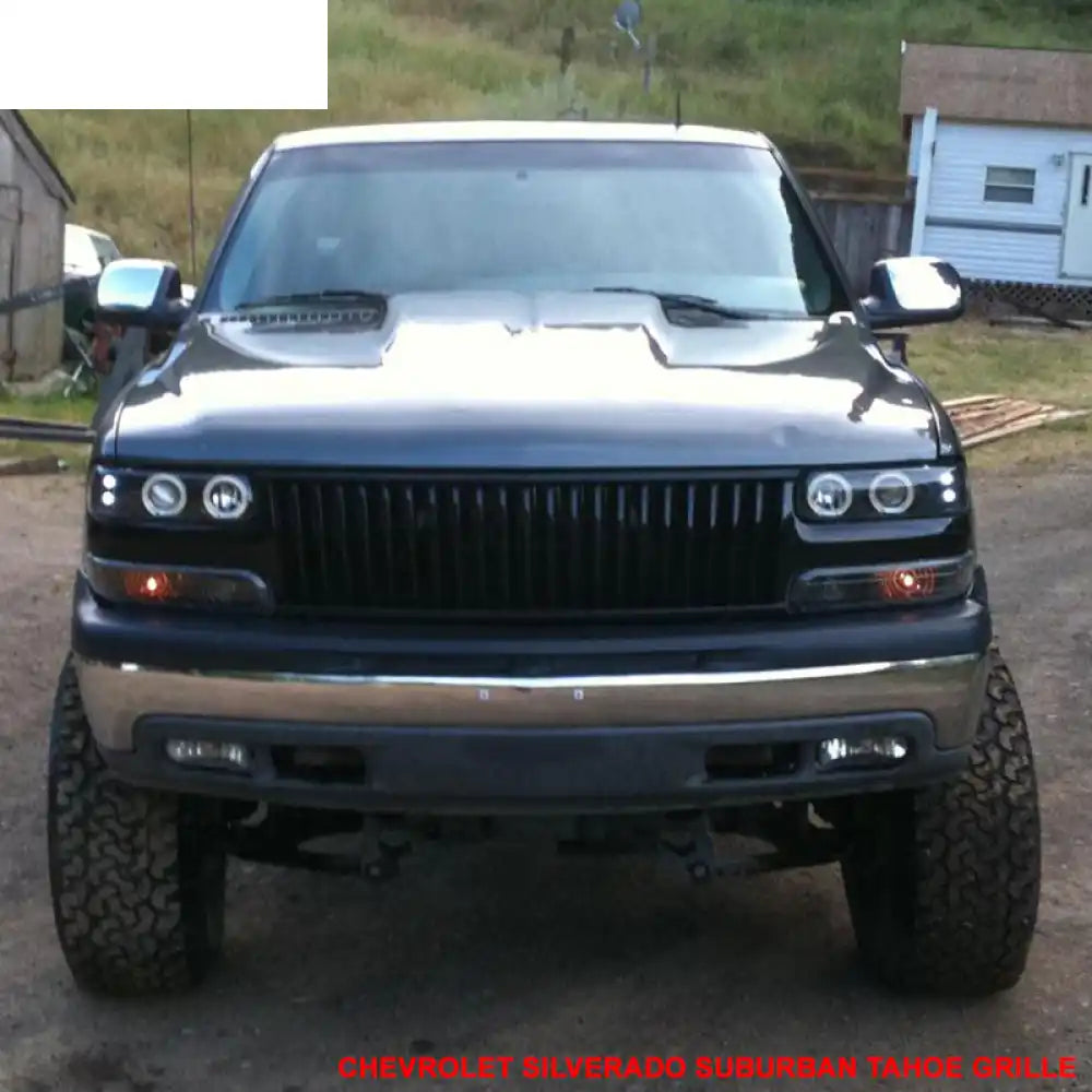 Fits 99-02 Silverado 00-06 Suburban Tahoe Vertical Grille