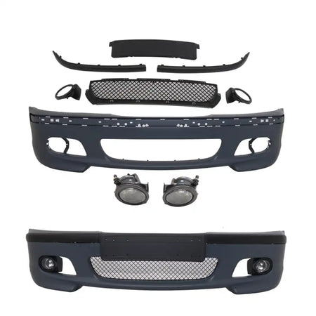 Fits 99-05 BMW E46 M Tech Msport Front Bumper PP + Fog Lights
