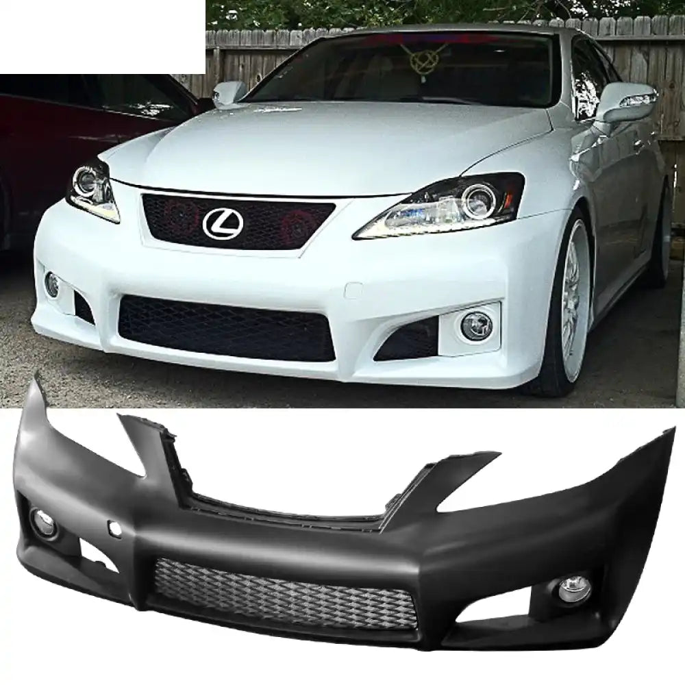 Front Bumper Conversion Fits 06-08 IS250 IS350 ISFNo PDC w Foglight PP