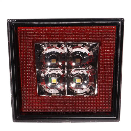 Universa Square Red LED Rear Tail Third 3RD Brake Lights
