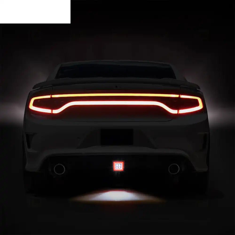 Universa Square Red LED Rear Tail Third 3RD Brake Lights
