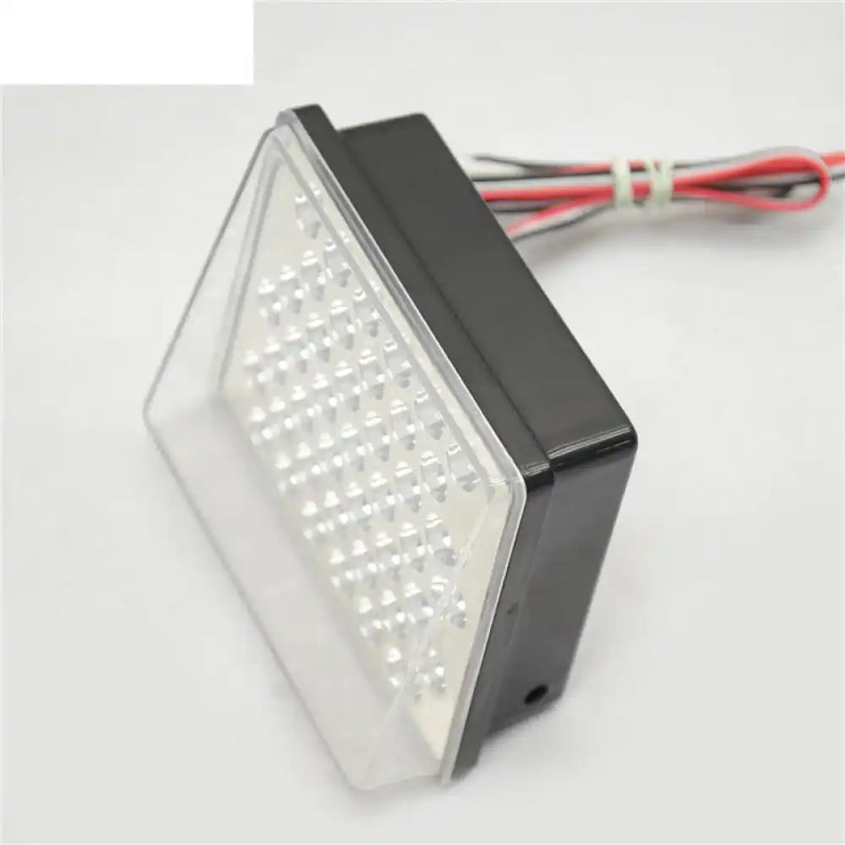 Universa Square Red LED Rear Tail Third 3RD Brake Lights