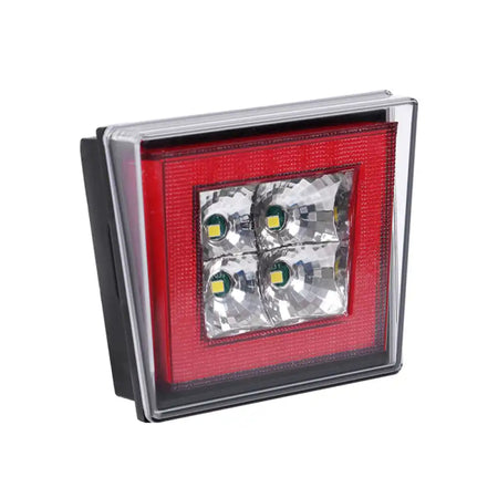 Universa Square Red LED Rear Tail Third 3RD Brake Lights