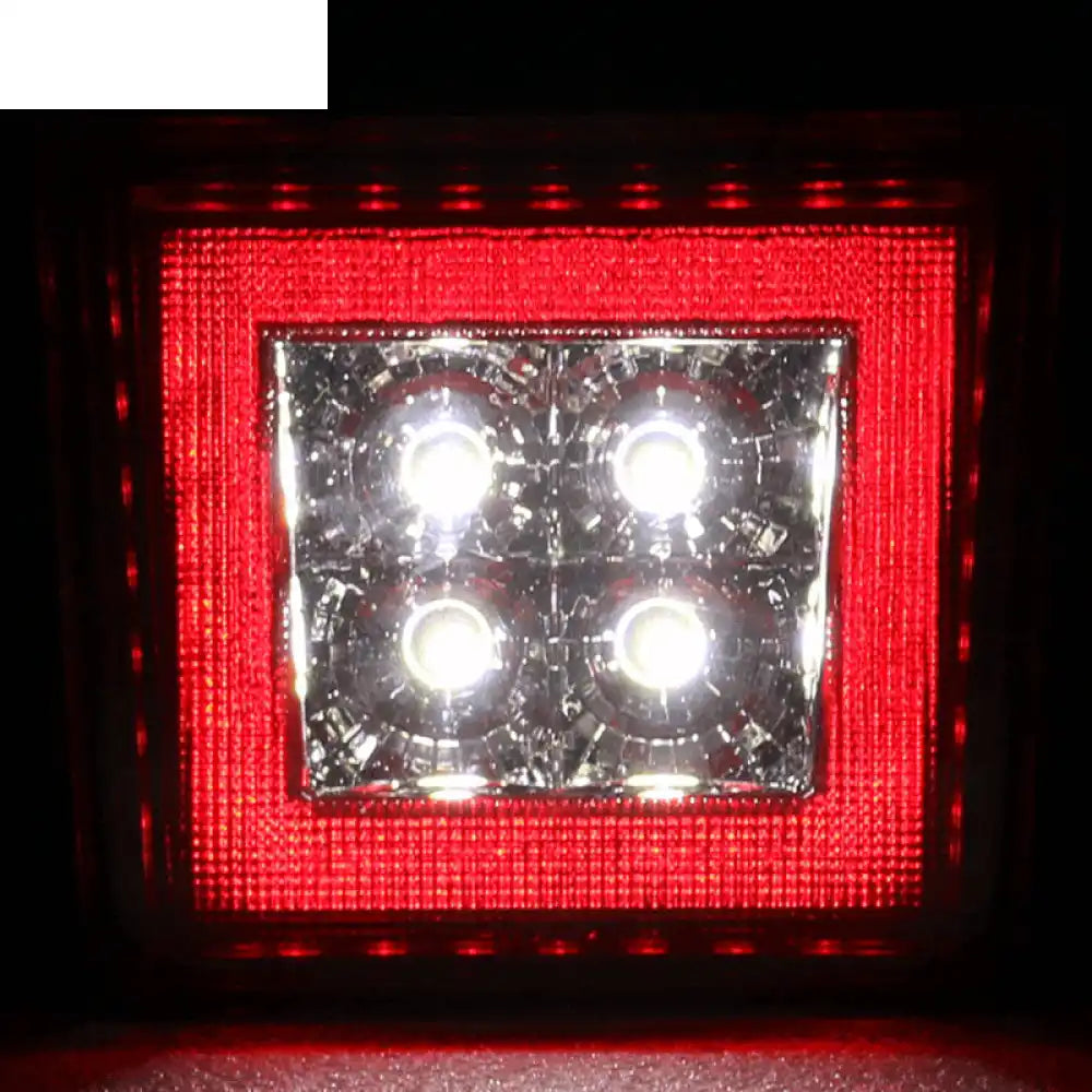 Universa Square Smoke LED Rear Tail Third 3RD Brake Lights