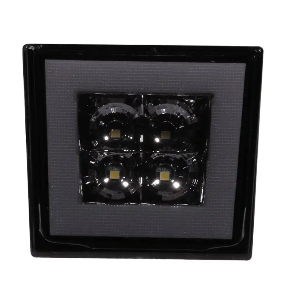 Universa Square Smoke LED Rear Tail Third 3RD Brake Lights