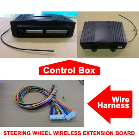 Universal 8 Channel Programmable Steering Wheel Wireless Controller